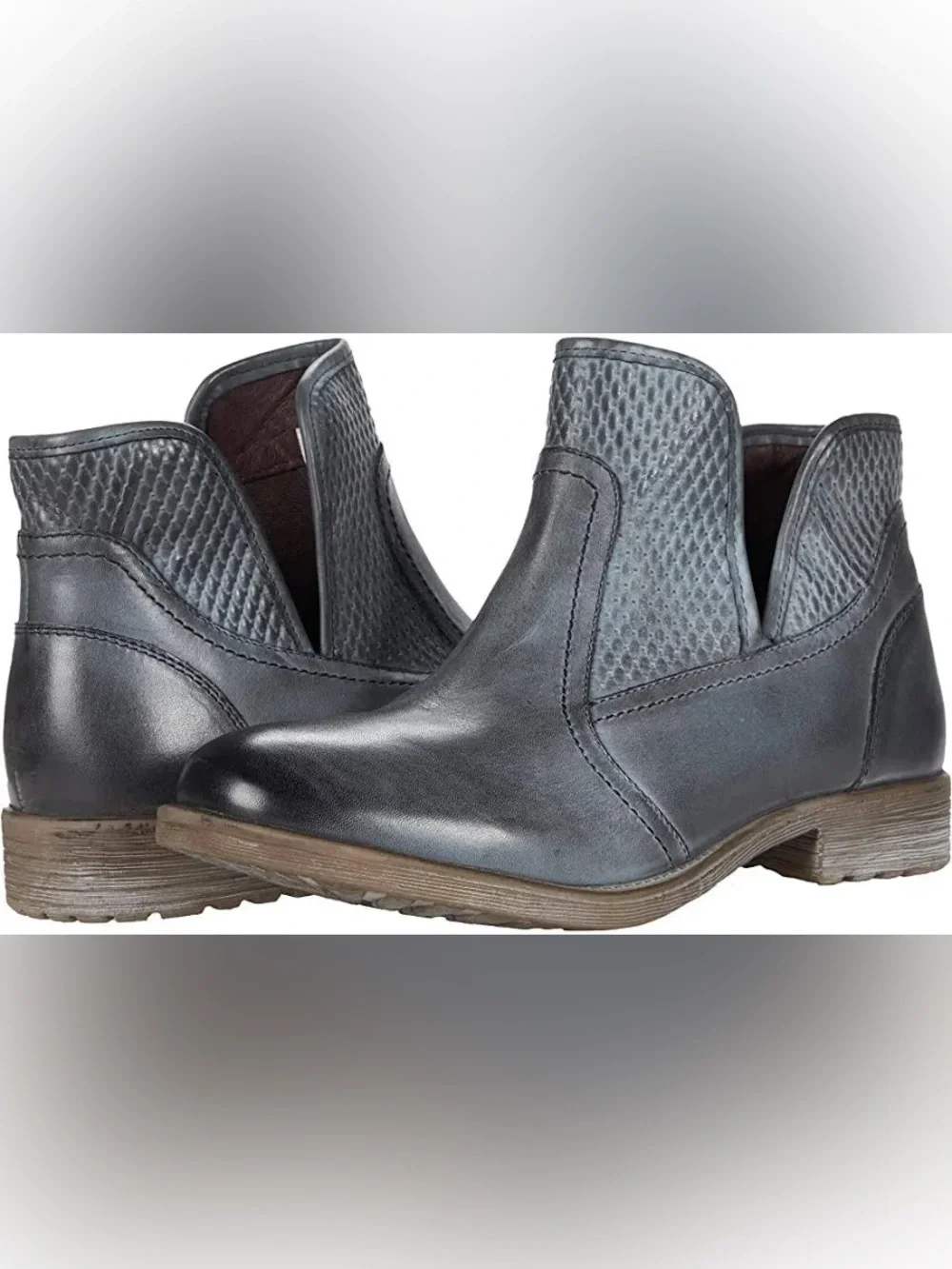 Roan Gossip Booties Size 9 Gray